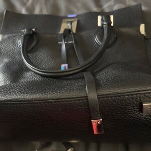MICHAEL Michael Kors Black Textured Shoulder Bag